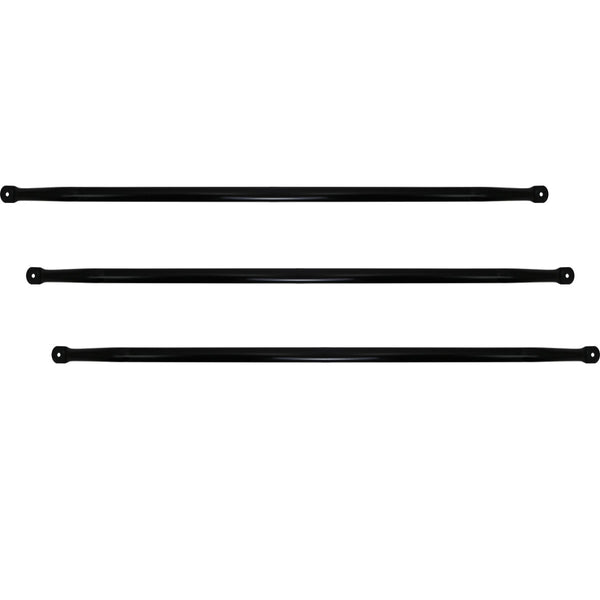 Tubular Steel Blanket Bar - 3 Pack